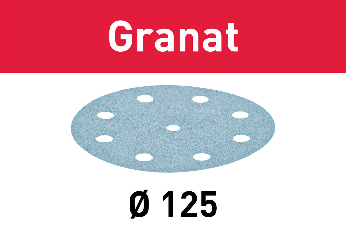 Festool Шкурки Granat D125 P180 GR/50