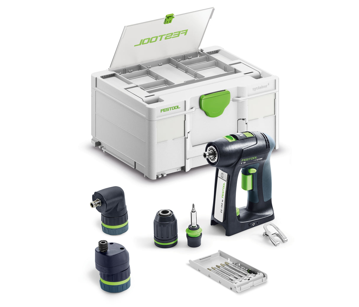 Festool Акумулаторен винтовърт C 18 Basic-Set