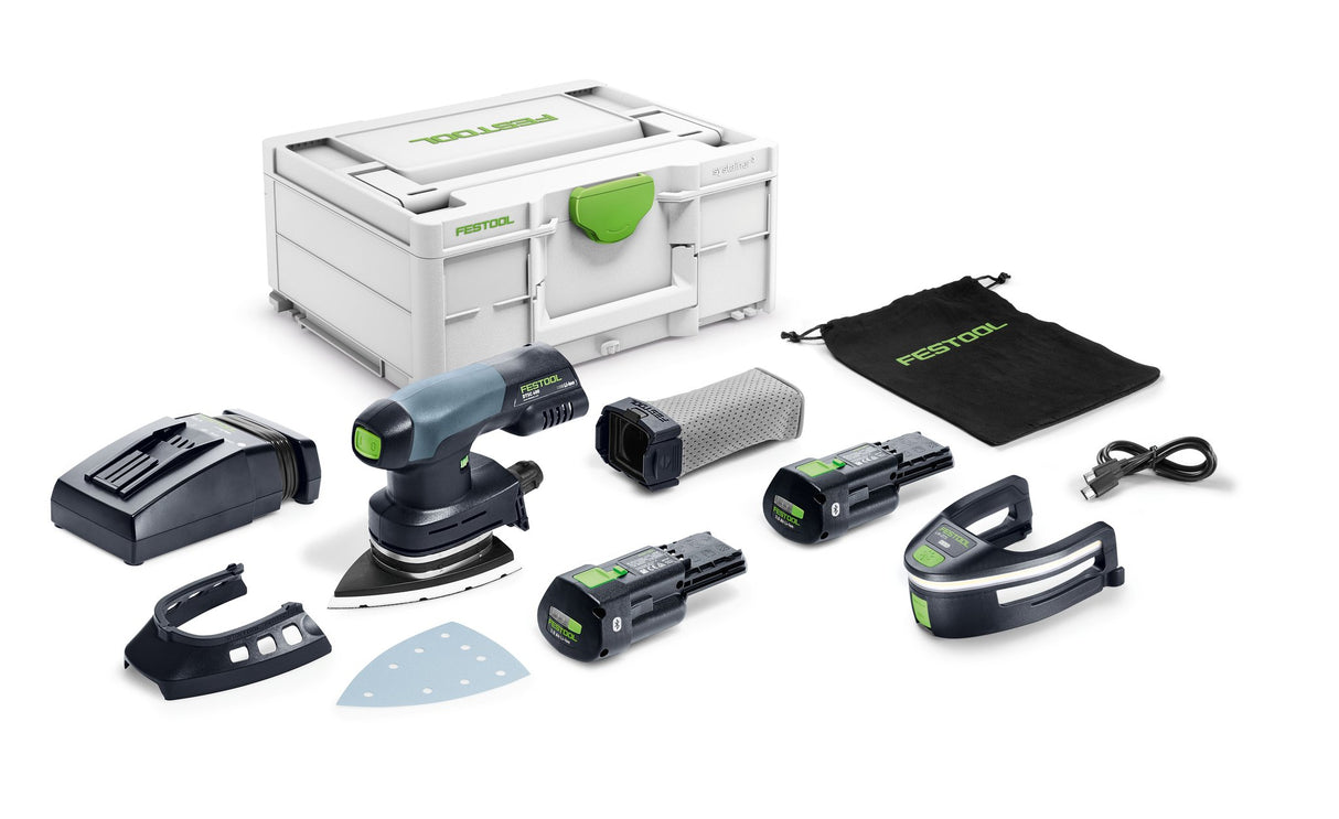 Festool Акумулаторна делта-шлайф машина DTSC 400 3,0 I-Plus