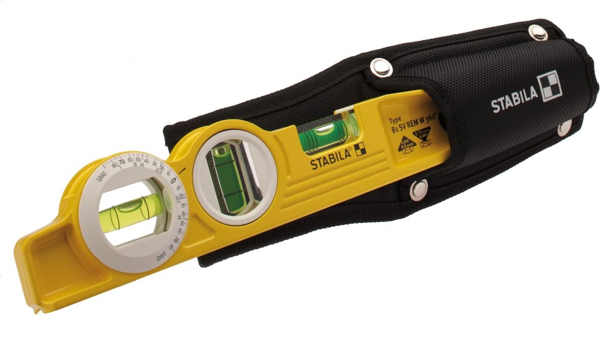 STABILA Алуминиев нивелир type 81SV REM W360 Torpedo 25 cm
