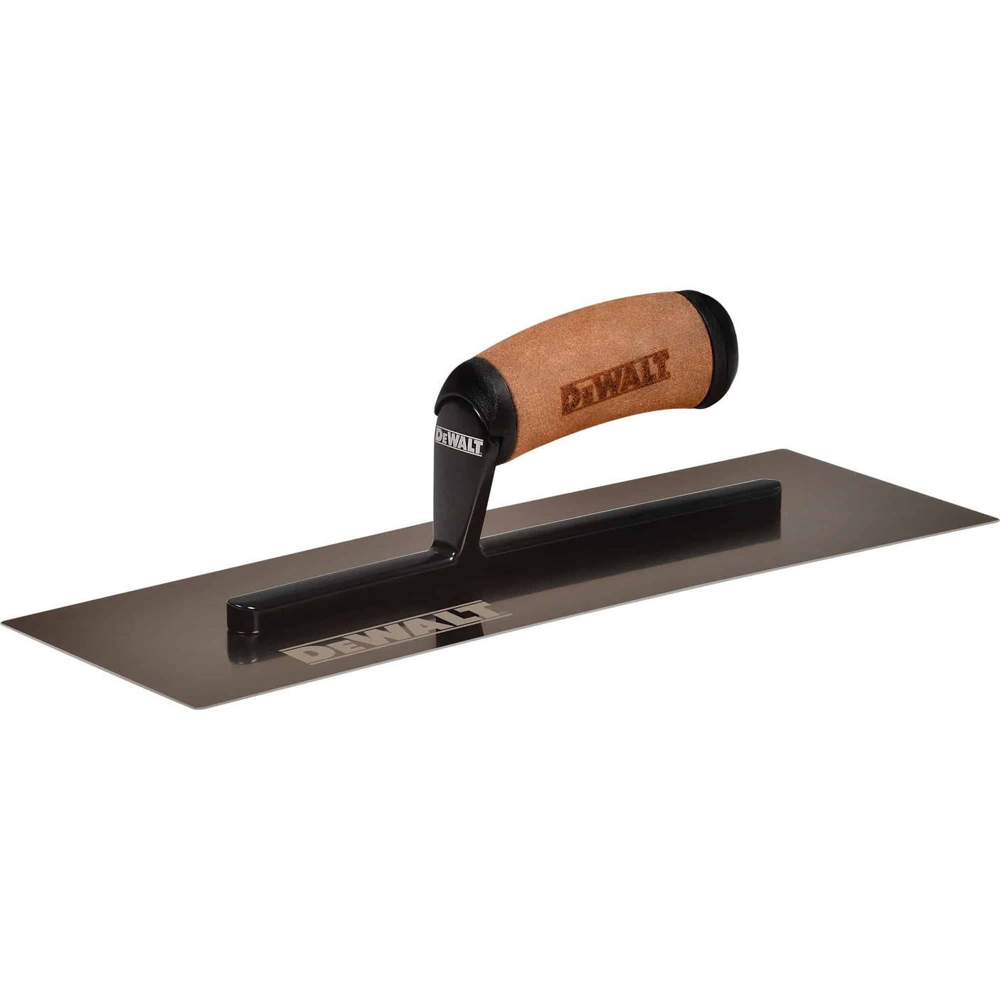 DeWALT Извита маламашка от златна стомана с кожена дръжка 14/35cm