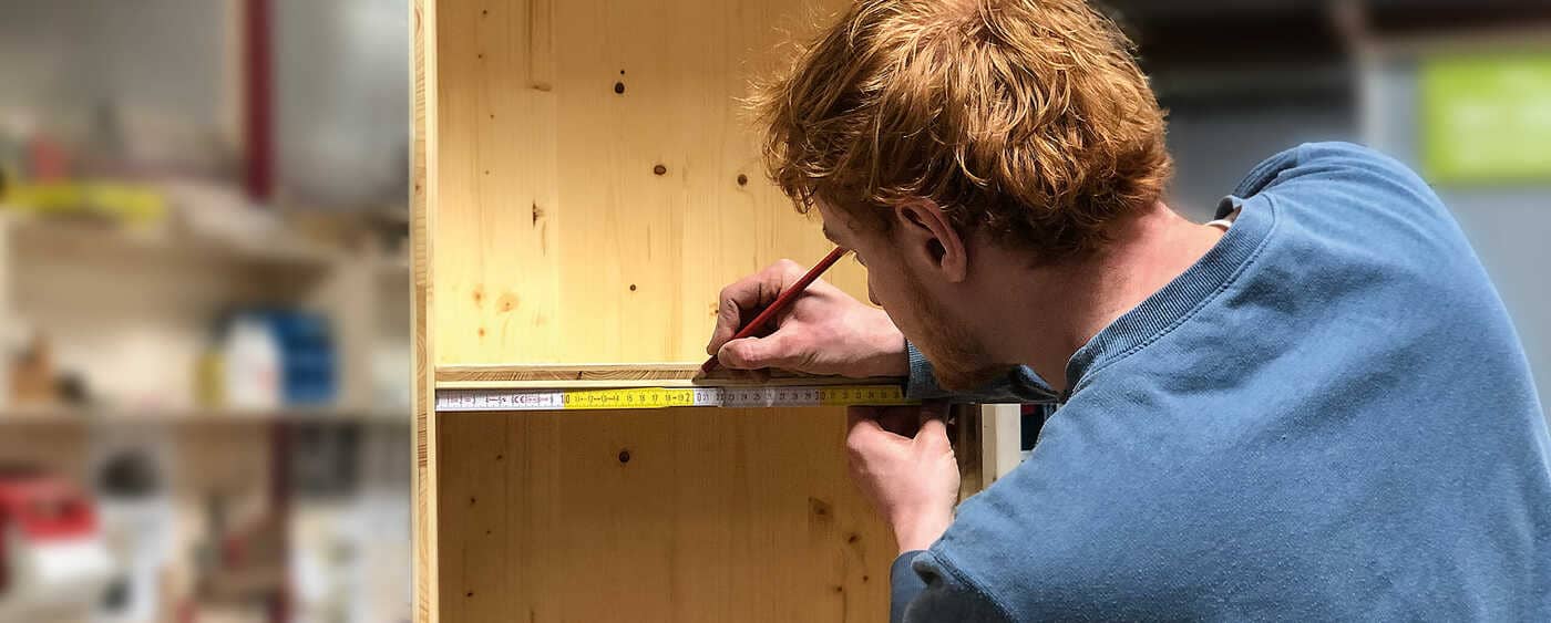 STABILA Дървен сгъваем метър type 417 2м/16мм