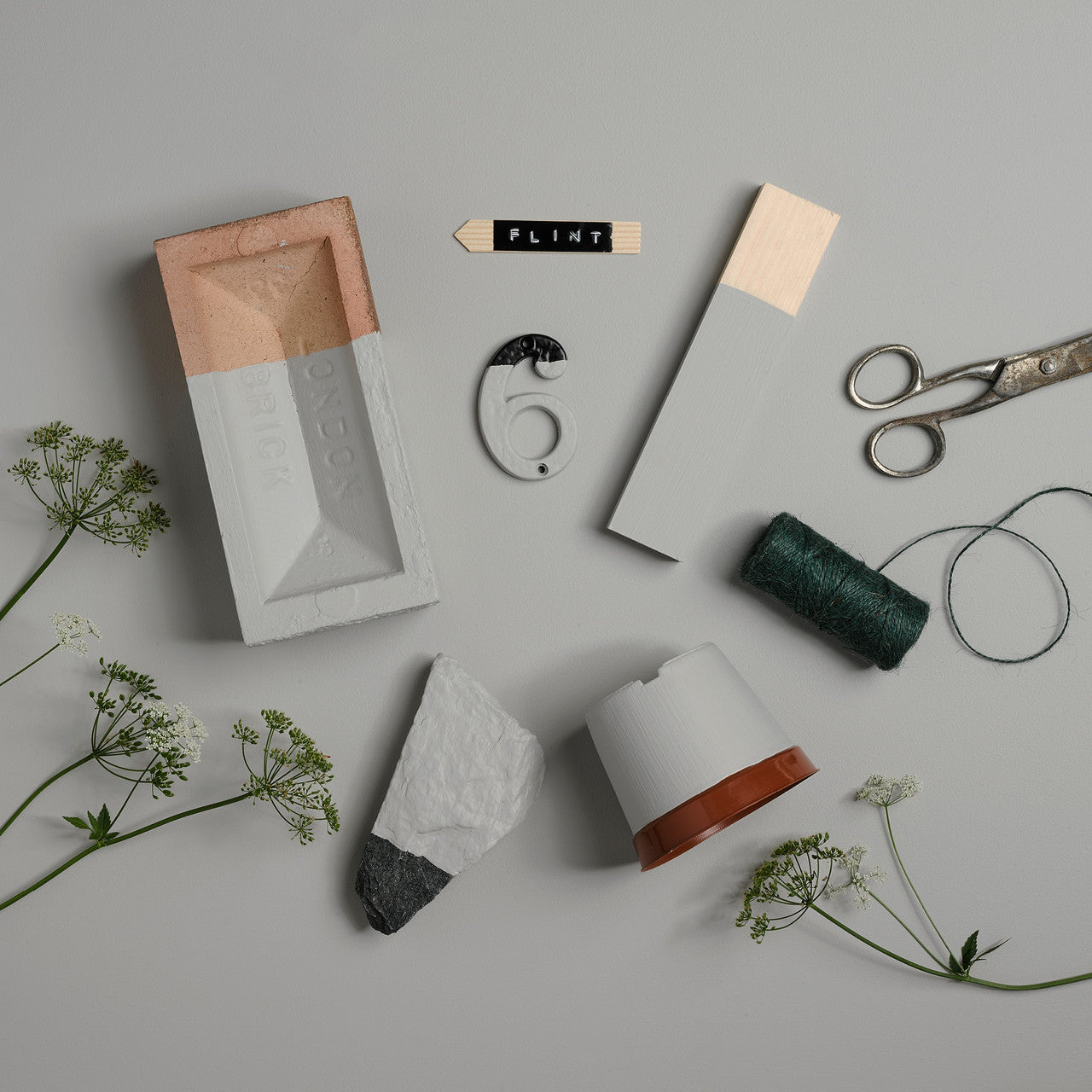 Rust Oleum Тебеширена боя за градинa/Flint 125ml