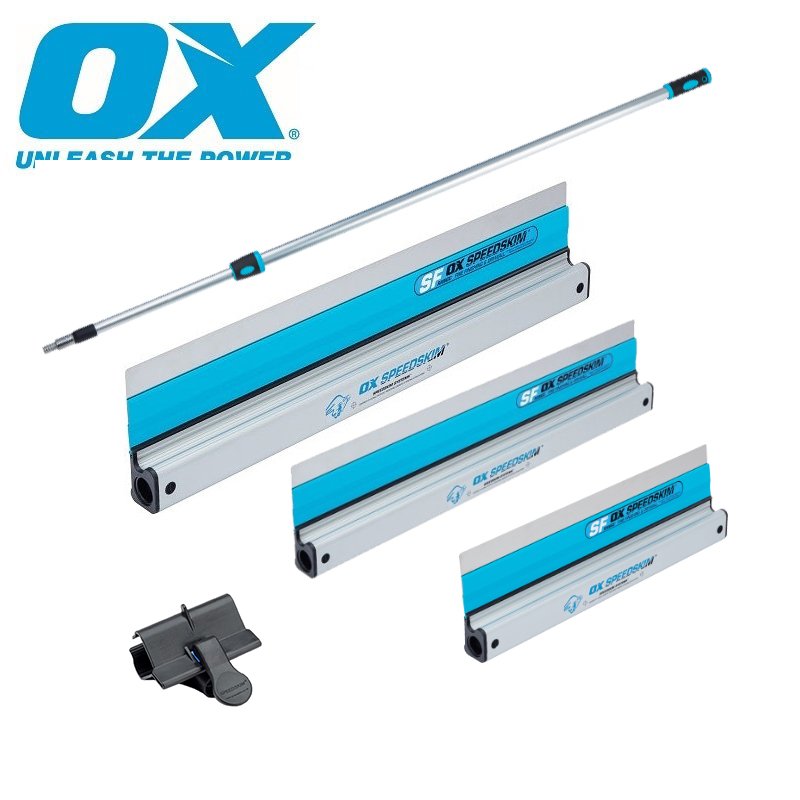 СРЕДЕН комплект ножовe за шпакловане OX SPEEDSKIM 45+60+90