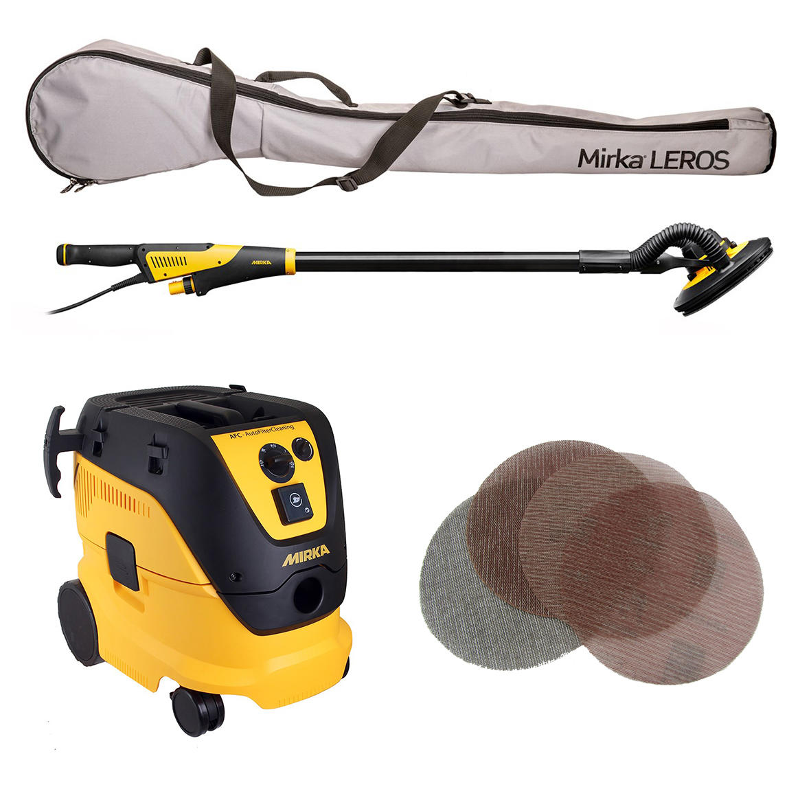 Комплект Жираф Mirka LEROS + прахосмукачка Mirka
