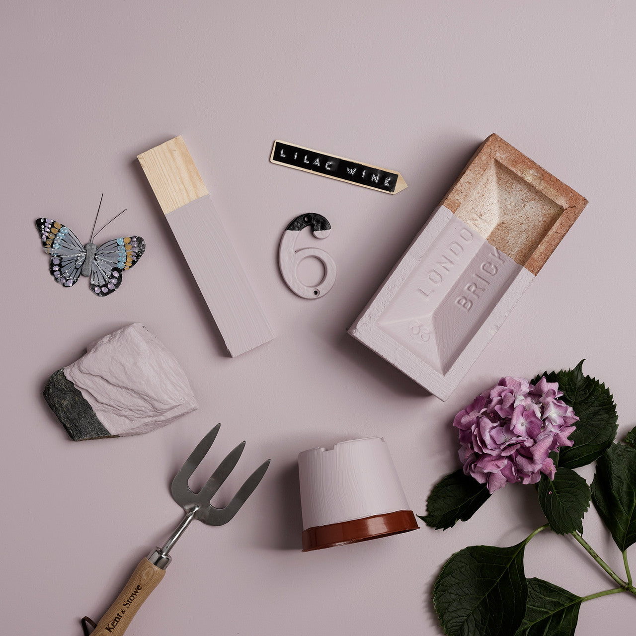 Rust Oleum Garden Paint Matt Finish/Lilac Wine 125ml