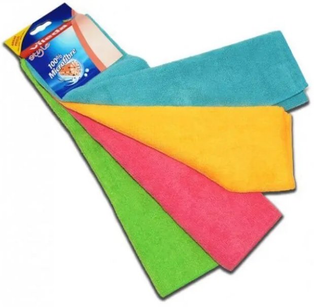 МИКРОФИБЪРНИ КЪРПИ VILEDA COLORS XL 4БР
