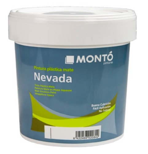 Боя NEVADA PLUS SUPERCUBRIENTE, бяла