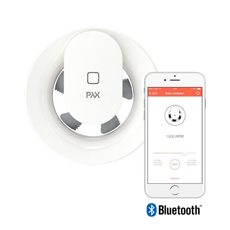 PAX Smart Bathroom fan Pax Norte/Black