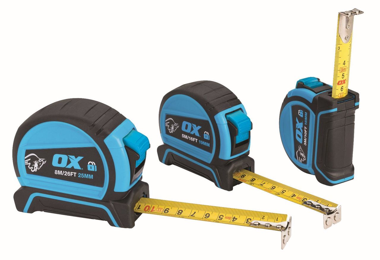 OX Pro Ролетка с двойно заключване 5m - 2 броя комплект