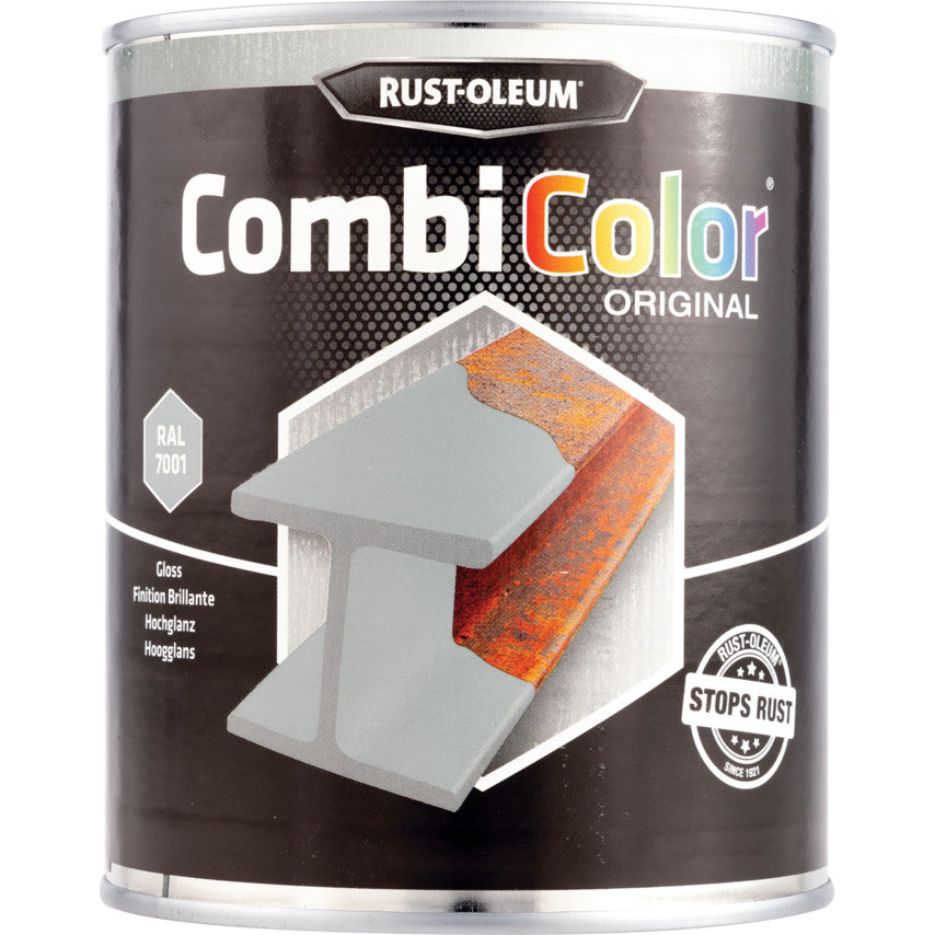 Rust-Oleum CombiColor® Original Защита за метали Гланц RAL 7001/Silver Grey 750ml