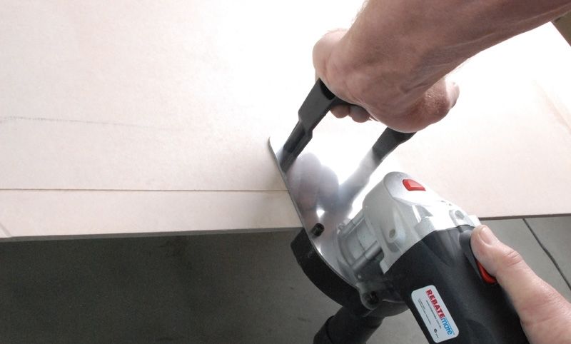 RebateMate Фреза за гипсокартон и циментфазер