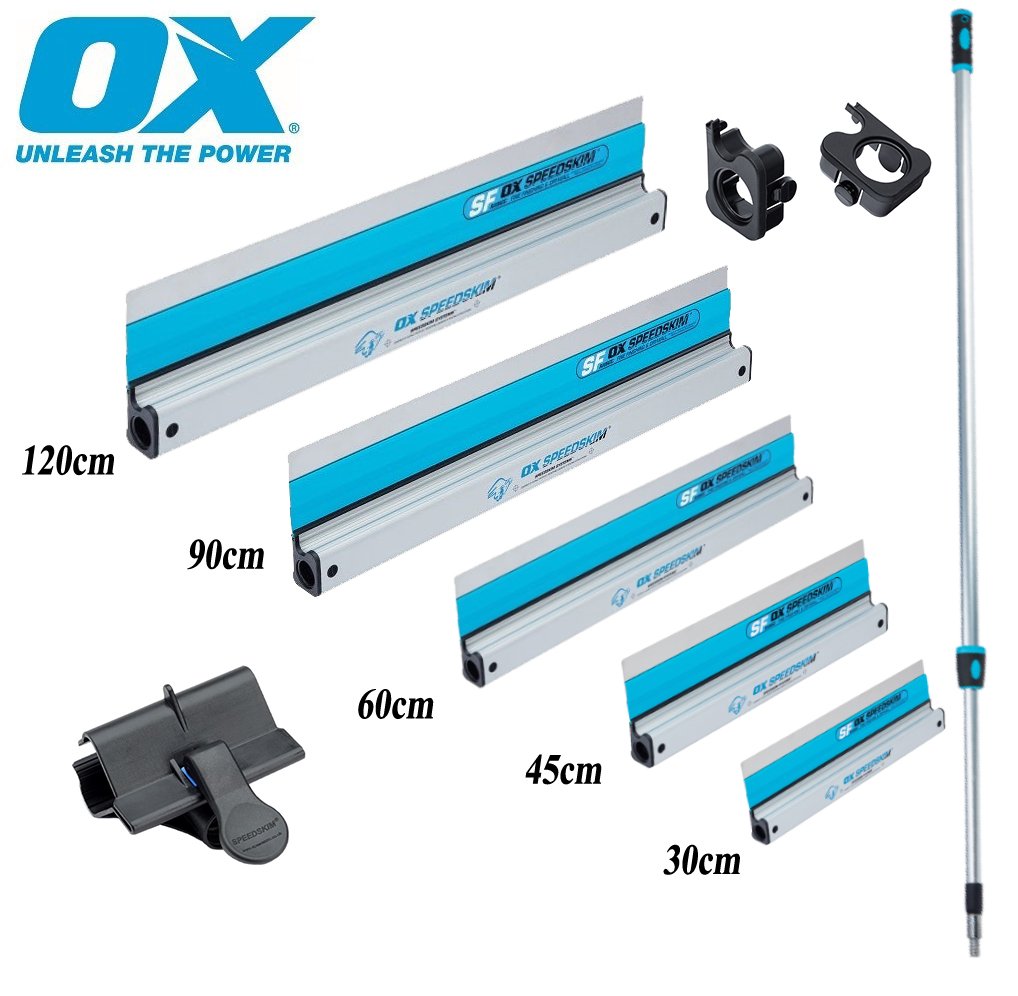 OX SPEEDSKIM ГОЛЯМ комплект ножовe за шпакловане