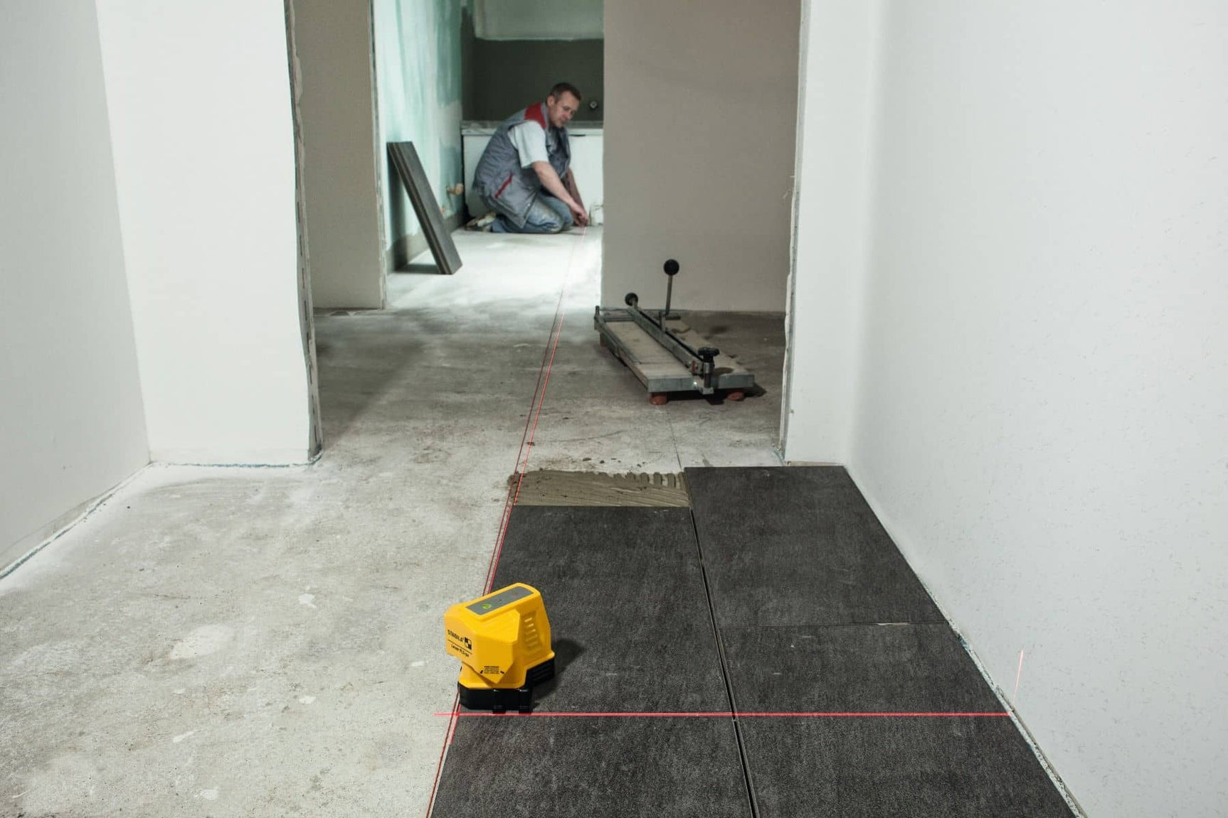 STABILA FLS 90 Подов линеен лазерен нивелир