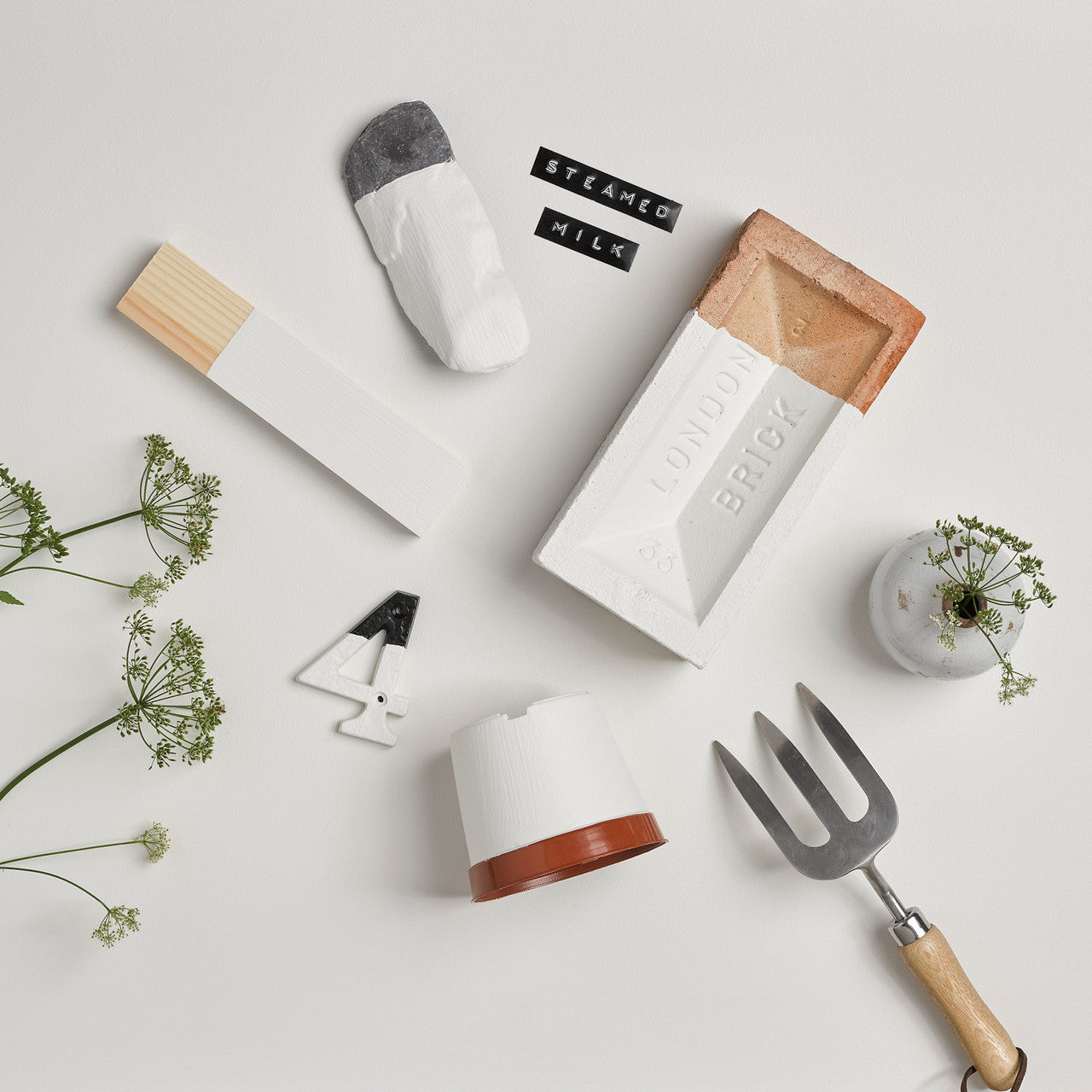 Rust Oleum Garden Paint Matt Finish/Steamed Milk 125ml