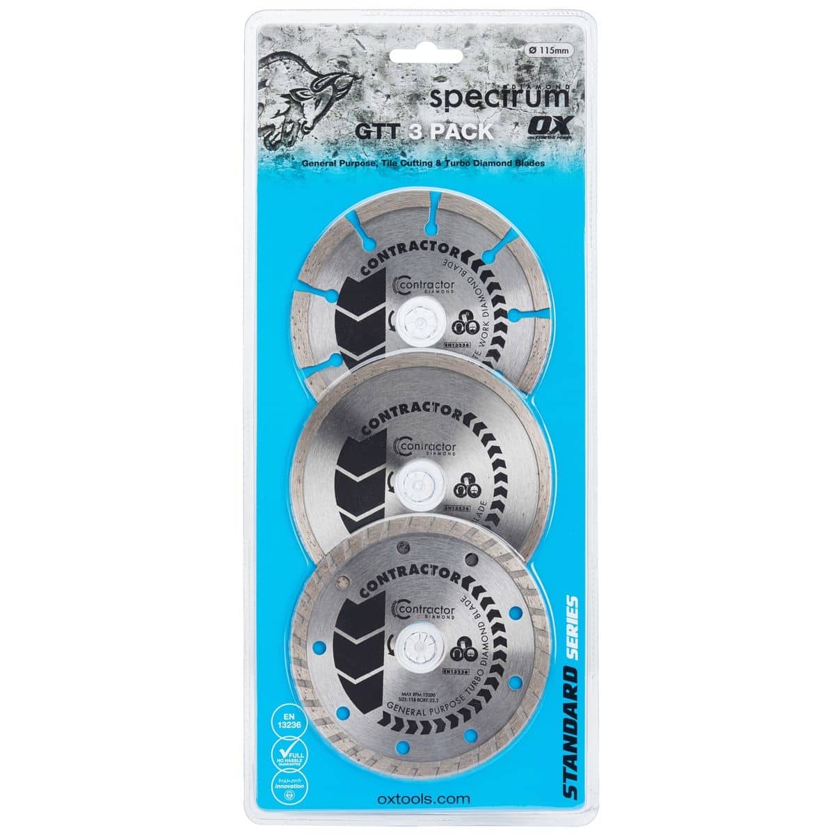 OX Tools инструмент за строителство 22.23mm — професионален строителен инструмент