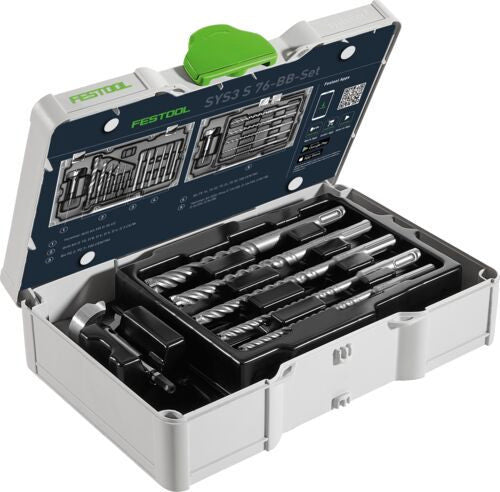 Festool Комплект от битове и свредла SYS3 S 76-BB-Set