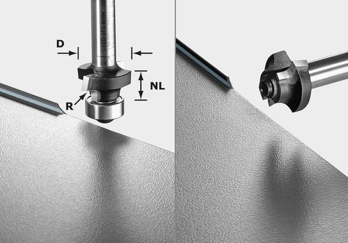 Festool Заоблящ фрезер S8 HW R3 D22-KL OFK