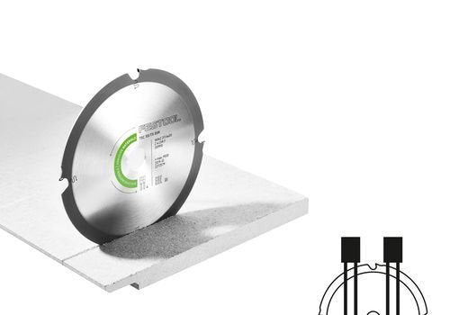 Festool Диамантен кръгов лист на трион DIA 160x2,2x20 F4 ABRASIVE MATERIALS