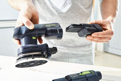 Festool Акумулаторна ексцентършлайф машина ETSC 125-Basic + ПОДАРЪК БАТЕРИЯ