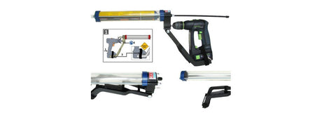 Пистолет за полиуретан *Mana Sausage Gun SG75* в действие