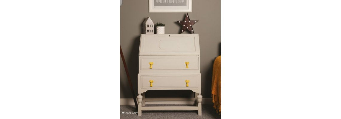 Как да използвате боя за мебели Rust-oleum chalky finish