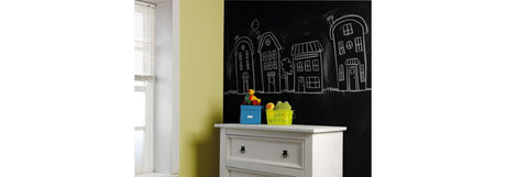 Как да създадете стена от черна дъска