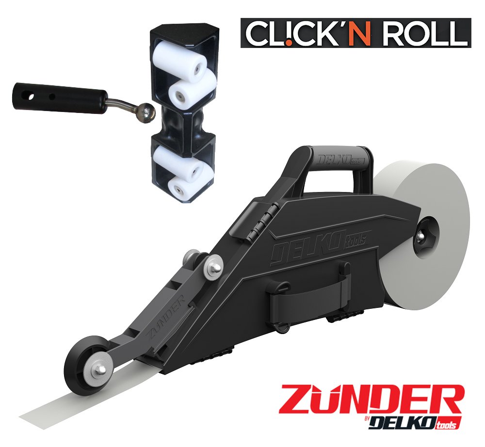 Delko Zunder + Click n’ roll ролер за вътрешни ъгли с адаптор 