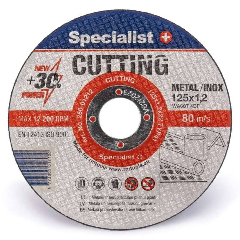 Specialist+ Диск за метал 125x1,2x22