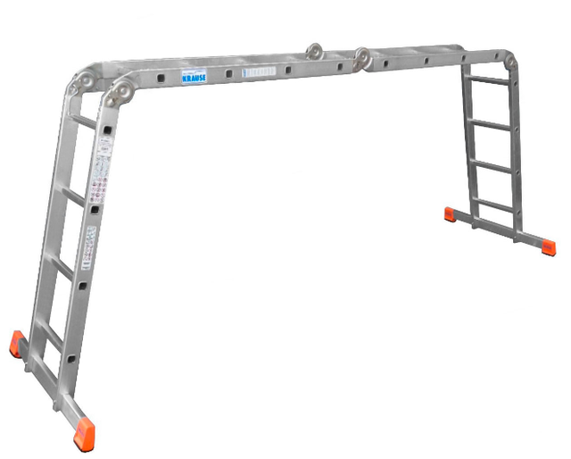Многофункционална сгъваема стълба KRAUSE MultiMatic 4x4