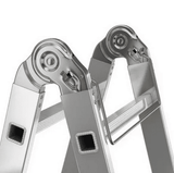 Многофункционална сгъваема стълба с платформа KRAUSE MultiMatic 4x3