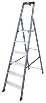 Елоксирана стълба с площадка KRAUSE SePro S 5+1