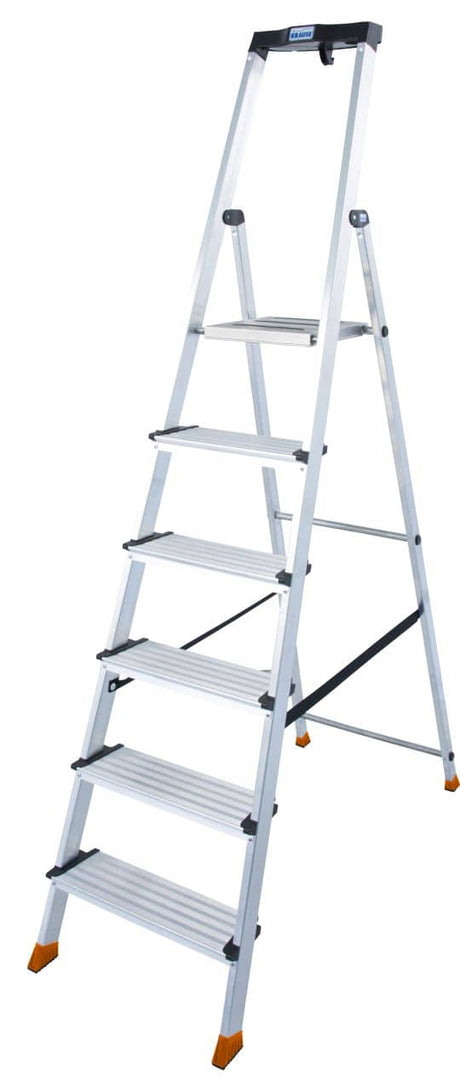 Алуминиева стълба с широки стъпала KRAUSE SEPURO 5+1