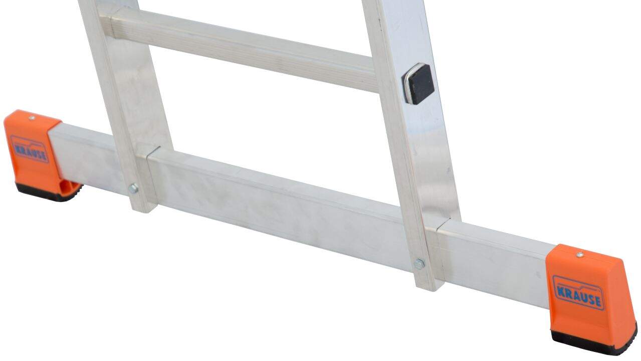 KRAUSE DUBILO two-section aluminium ladder 2x12