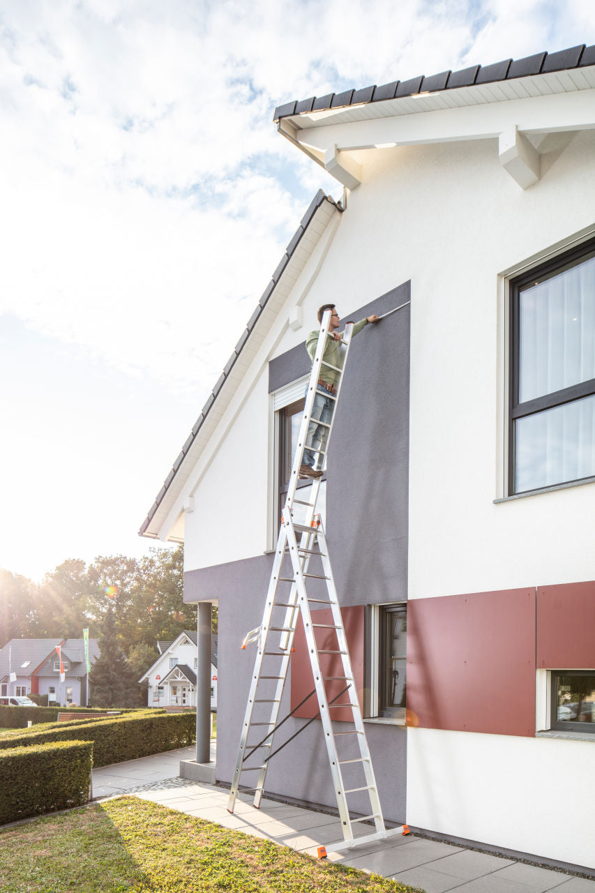 Алуминиевa трираменна стълба KRAUSE Tribilo 3x14 без стълбищна функция