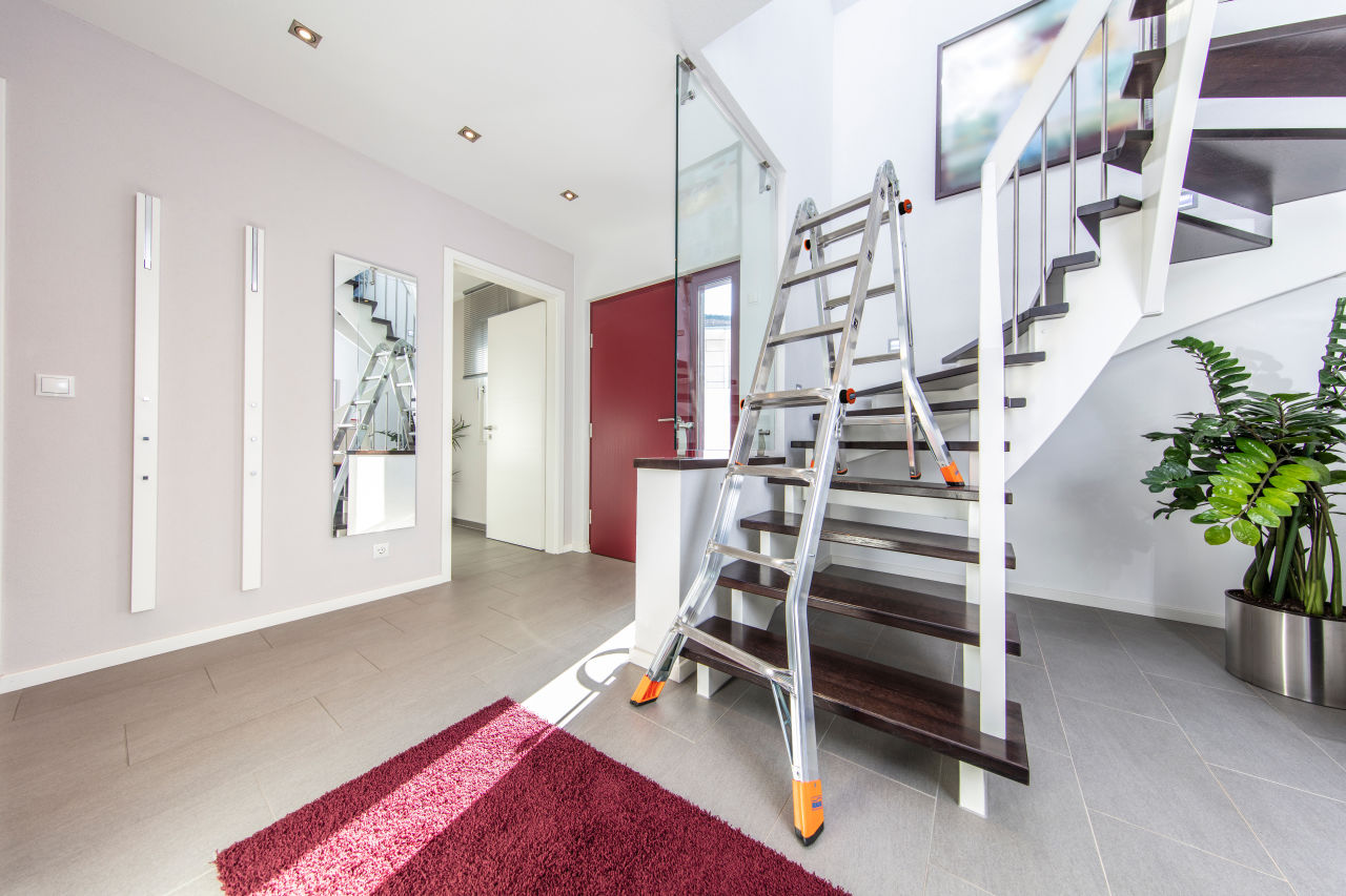 Телескопична стълба KRAUSE TeleMatic 4x4