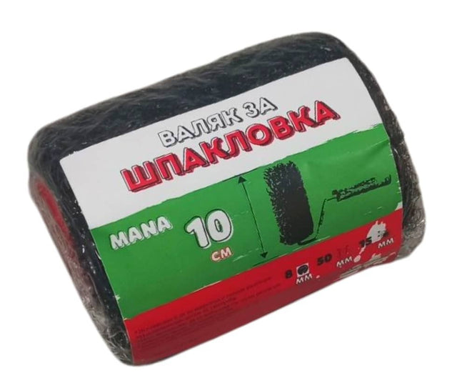 MANA Валяк за шпакловка 10cm без дръжка