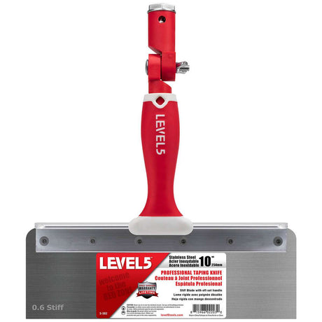 LEVEL 5 Твърда шпакла със сгъваема дръжка 10"/254mm