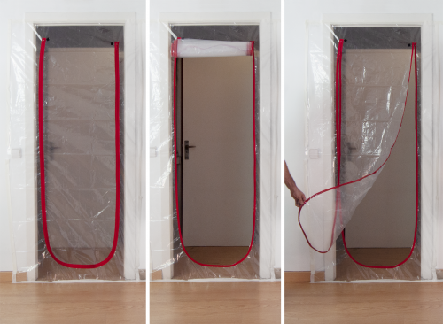 PENTRILO Защитен найлон за врата с цип