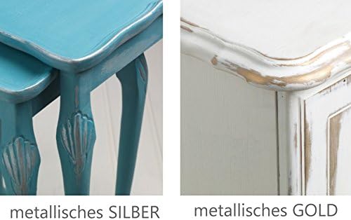 Rust Oleum Metallic Finish Furniture Paint/Gold 750ml