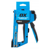 OX PRO Heavy duty staple gun 4in1