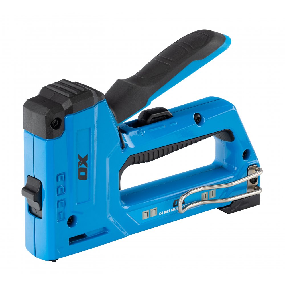 OX PRO Heavy duty staple gun 4in1
