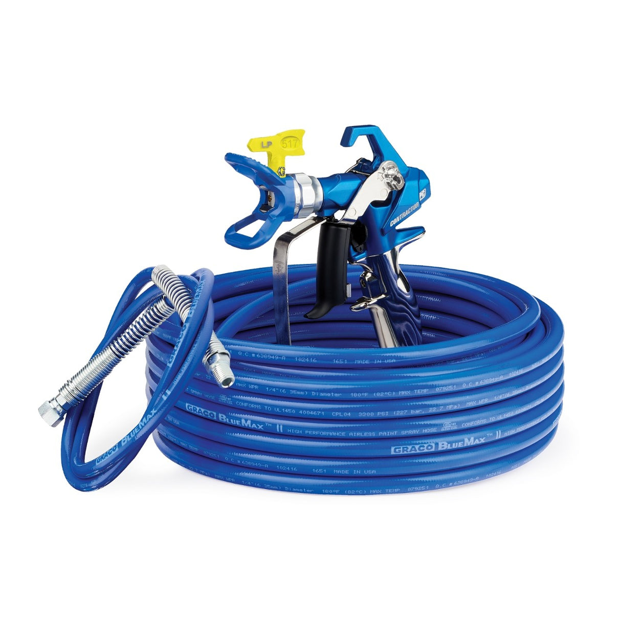 GRACO Пистолет Contractor PC  с шланг BlueMax II Airless 1/4 x 15m