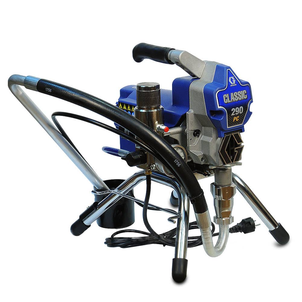 GRACO Classic 290 PC Electric Airless Sprayer, Stand, 230V