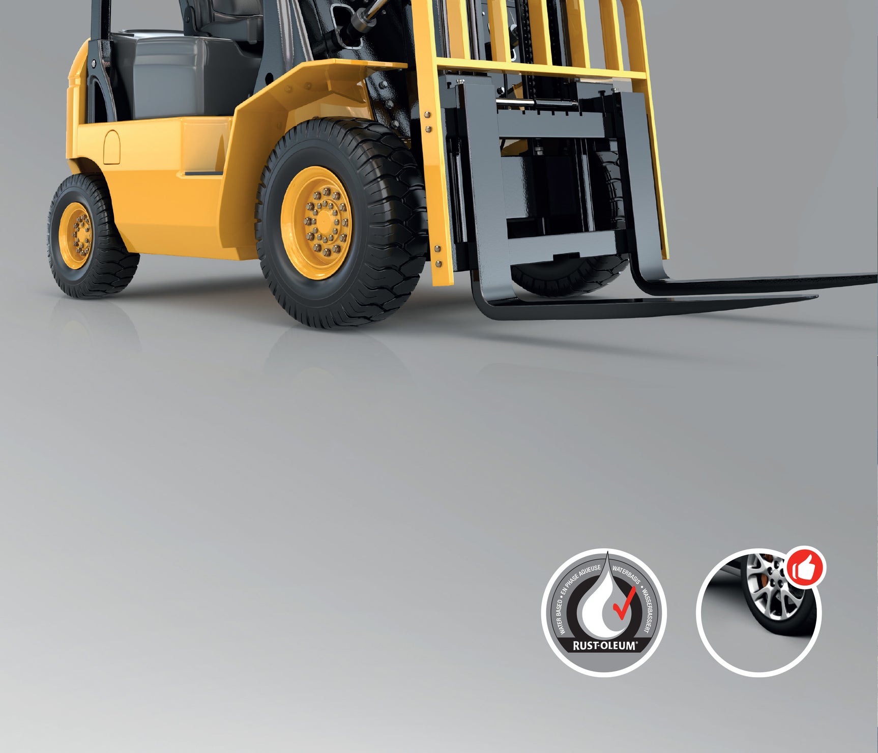 RUST OLEUM Pegakote Боя за плочки / Светло сиво, RAL 7035, 5L