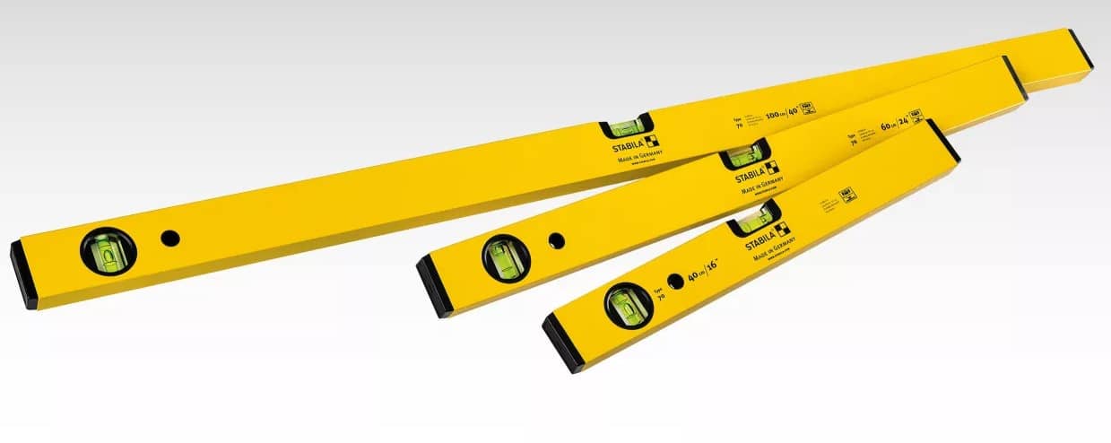 STABILA Промо сет нивелири Classic 70 Set 100, 60, 40cm