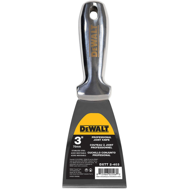 DeWALT 3"/76mm Шпакла със заварена дръжка