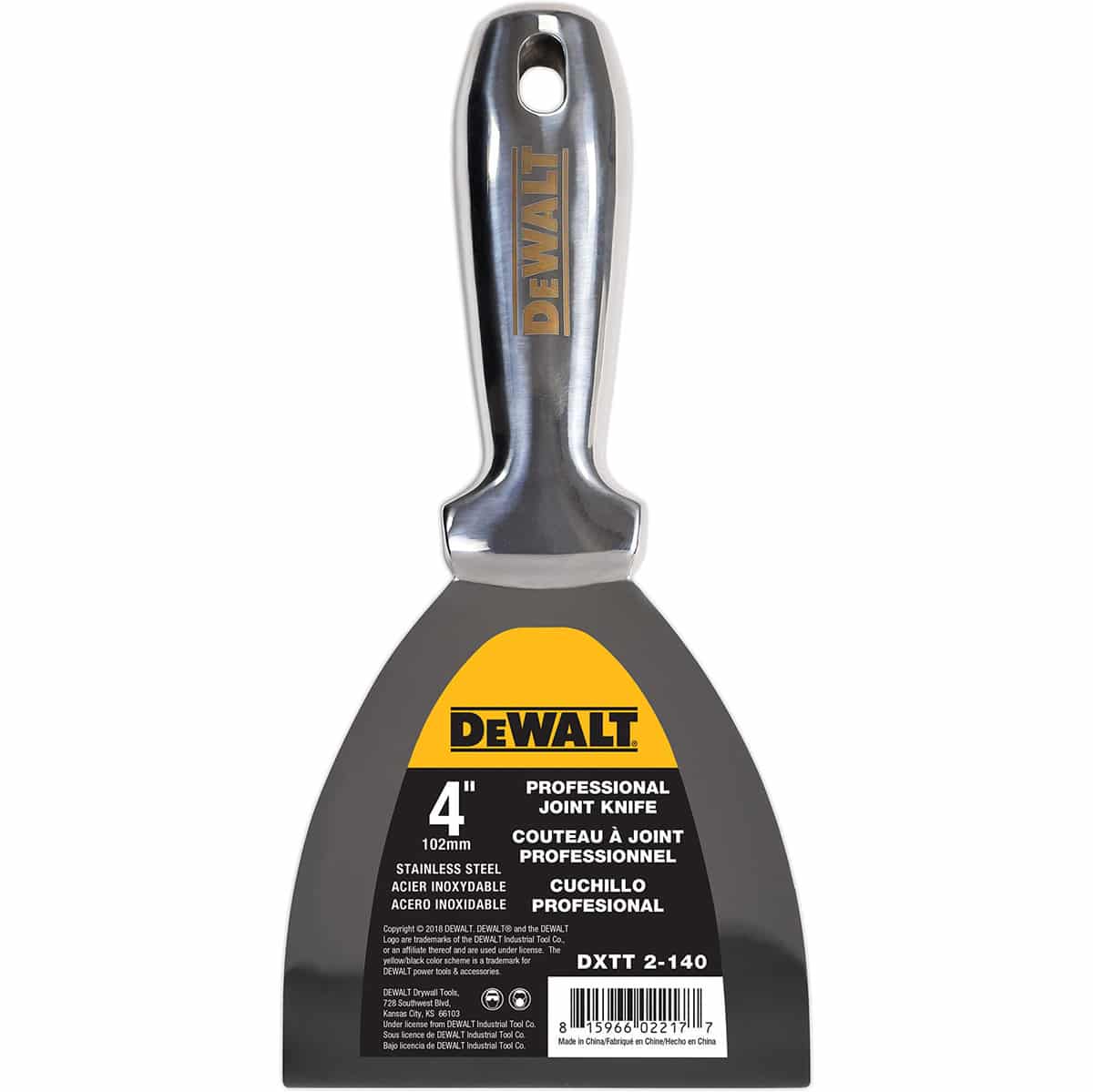 DeWALT 4/107mm Шпакла със заварена дръжка