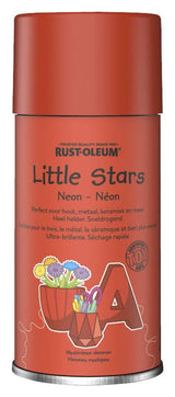 RUST OLEUM Little Stars Неонова спрей боя, оранжева 150мл