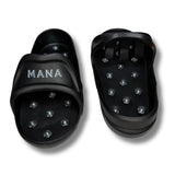 MANA PRO spiked shoes for Epoxy floors and self-leveling screed